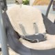 INGENUITY Swing 'n Go Portable Swing EVERY SEASON Wesley, 0 - 9 m., GREY, 17104