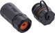 InLine InLine® Patch cable connector set Cat.6A, waterproof IP68, connector for industrial applications, with dust cap