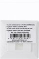 InLine InLine® Frame set for 1x RJ45 Bu/LSA insert, Keystone SNAP-In, white RAL9010