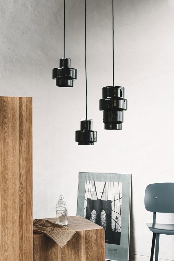 Φωτιστικό οροφής Innolux Multi S, μαύρο, E27