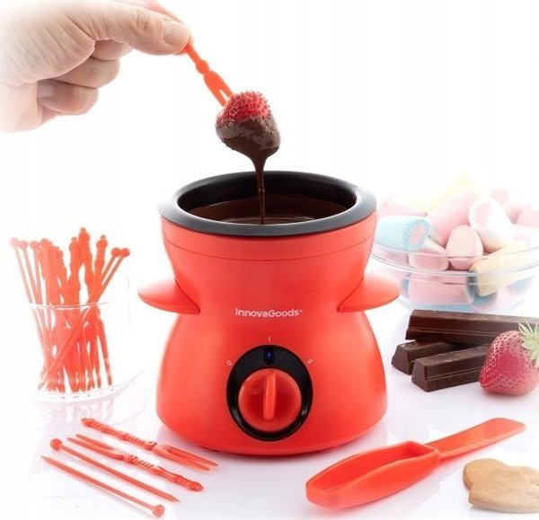 Σοκολατιέρα Fondue InnovaGoods με Αξεσουάρ