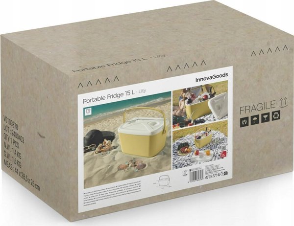 Φορητό Ψυγείο Lilty 15 L InnovaGoods
