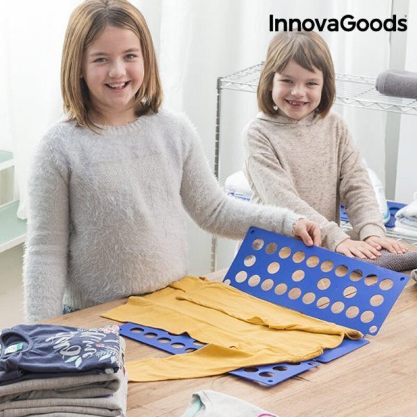 InnovaGoods Πτυσσόμενη Βάση Διπλώματος Παιδικών Ρούχων, Εργαλείο Οργάνωσης Γκαρνταρόμπας