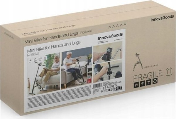 InnovaGoods InnovaGoods Μηχανικό όρθιο ποδήλατο γυμναστικής R 13465999 8435527825935