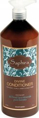 Inoar Saphira Divine Conditioner εντατική ενυδατική μαλακτική κρέμα για φριζαρισμένα, σγουρά μαλλιά, 1000 ml