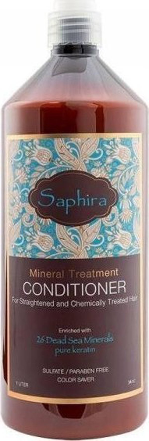 Inoar Saphira Mineral Treatment Volume Conditioner κοντίσιονερ για όγκο χωρίς να βαραίνει τα μαλλιά, 1000 ml