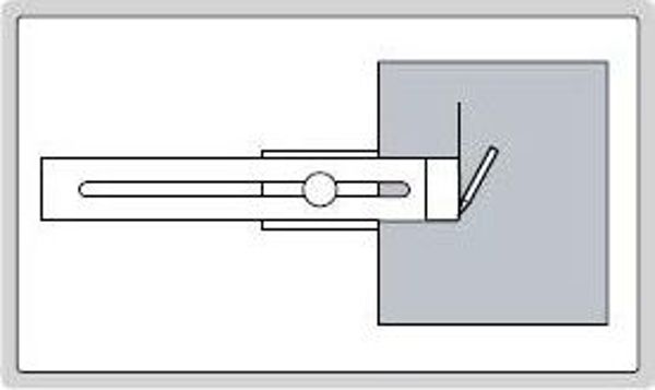 Χάρακας Insize MLPN L-250 (7120-250A) 3412657 6928640319983