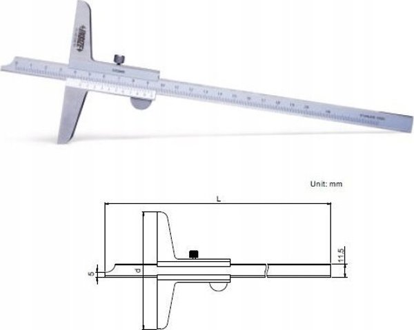 Insize DEPTH.  200/100 MAGA 0,05 14267684 6928640000000