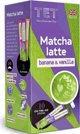Ρόφημα στιγμιαίου τσαγιού True English Tea Matcha Latte Μπανάνα & Βανίλια, 10 τεμ.