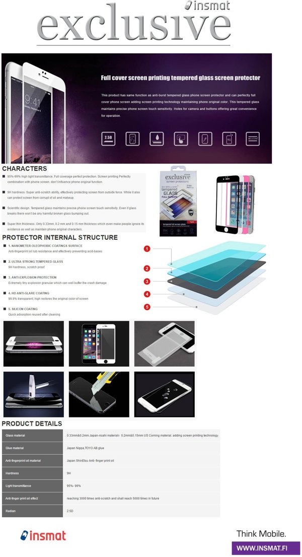 Tempered Glass Πλήρης Οθόνη, Google Pixel 8, Μαύρο