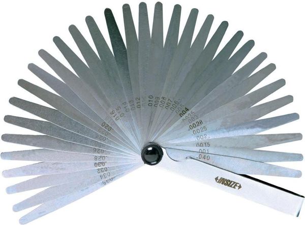 Insize Σετ Φύλλων Μέτρησης 0.03-1.0 32 φύλλα L=100 (4602-32)