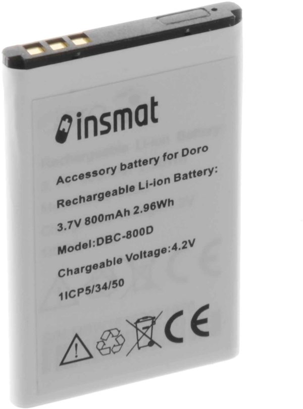 Μπαταρία κινητού τηλεφώνου Insmat Doro DBC-800D 800 mAh