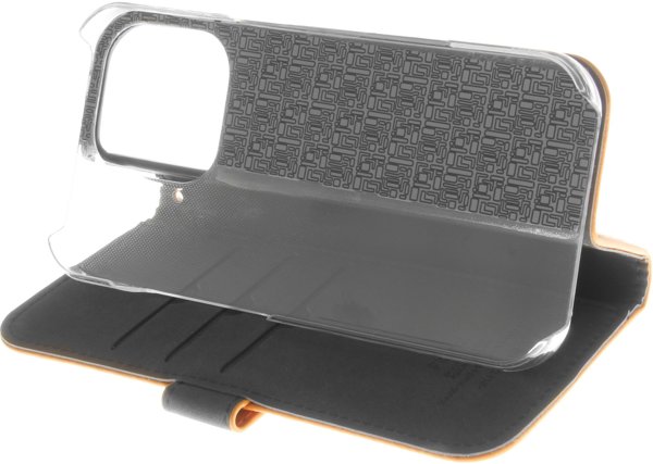 Πολυτελής Θήκη Flip Insmat, Apple iPhone 16 Pro, καφέ