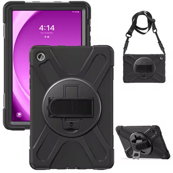 Θήκη Rugged Armor Insmat, Samsung Galaxy Tab A9+, μαύρο