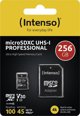Intenso microSDXC 256GB C10 UHS-I Professional + Adapter