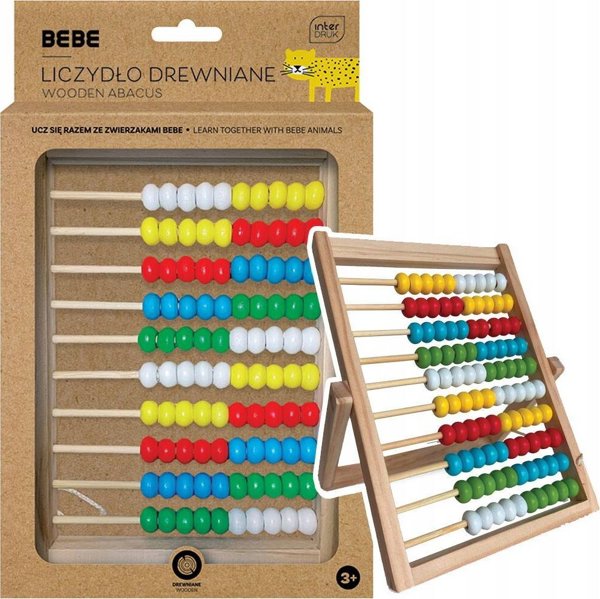 Interdruk Ξύλινος Άβακας BB Kids - Εκπαιδευτικό Παιχνίδι Μάθησης 13674242