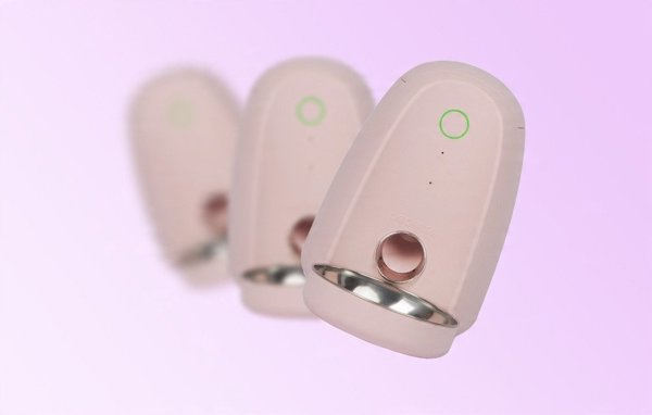 Έξυπνος διανομέας τροφής με πλαστικό μπολ WIFI mini Dogness (ροζ)