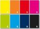 Τετράδιο A4/80K με τετράγωνα UV One Color (5 τεμάχια) Interdruk