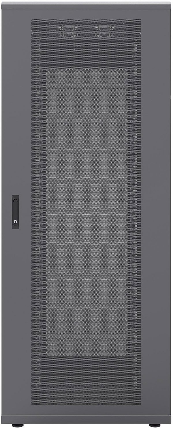 INTELLINET 48,3cm 19 ιντσών Serverschrank 47HE ΥxΠxΒ 2250x 800x1000 mm Κατηγορία προστασίας IP20 μη συναρμολογημένο μαύρο