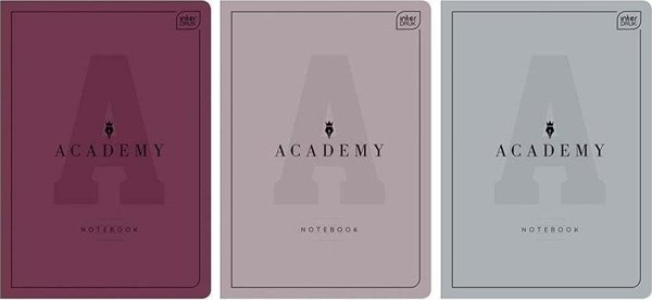 Interdruk Τετράδιο A4 Academy, 60 Φύλλα, Με Γραμμές, Σετ 5 Τεμαχίων