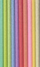 Interdruk Χαρτί Κρεπ Pastel Mini Mix, 10τμχ, Πλισέ Χαρτί Χειροτεχνίας Πολύχρωμο