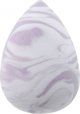 Inter-Vion Rose Collection 3D Σφουγγαράκι Μακιγιάζ, White Marmurek, Για Εφαρμογή Foundation & Concealer