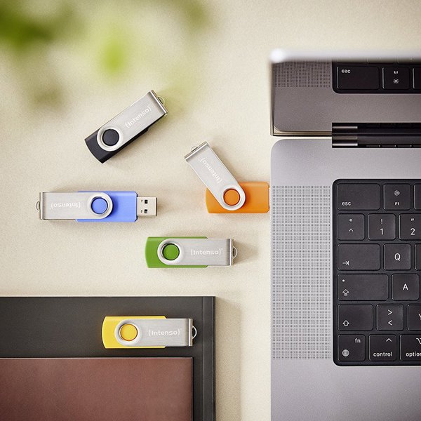 Intenso Office Line USB Stick 32GB 3.2, 5τμχ Πολύχρωμο (Multipack)
