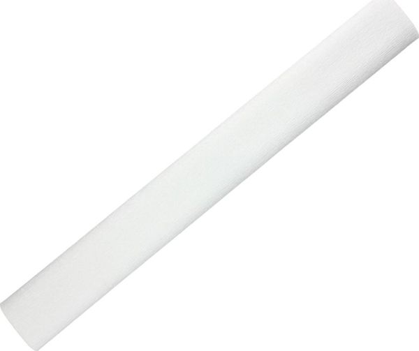 Interdruk Κρεπ χαρτί premium 101 ΛΕΥΚΟ 200x50 cm INTERDRUK