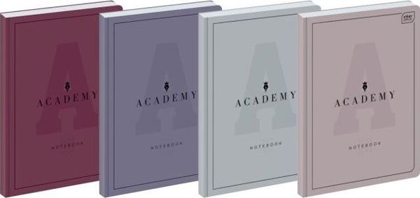 Σημειωματάριο Interdruk Academy A5, 96 Φύλλα, Καρό, 90g