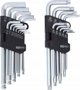 Σετ εξάγωνων κλειδιών L και Torx, 22 τεμ., KS Tools