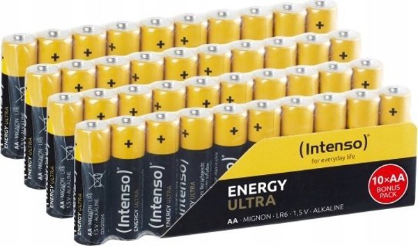 Μπαταρίες Intenso Energy Ultra AA LR06 40 τεμάχια χωρίς απογοήτευση