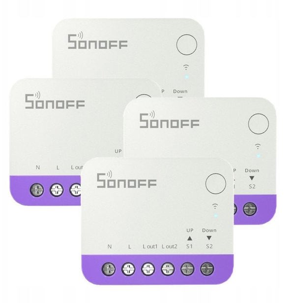 Έξυπνος μίνι διακόπτης WiFi για ρολά Sonoff MINI-RBS [4 ΤΕΜΑΧΙΑ]