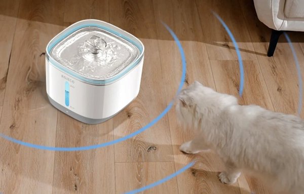 Έξυπνο Σιντριβάνι/Ποτίστρα για Ζώα Rojeco Wireless 2,5L