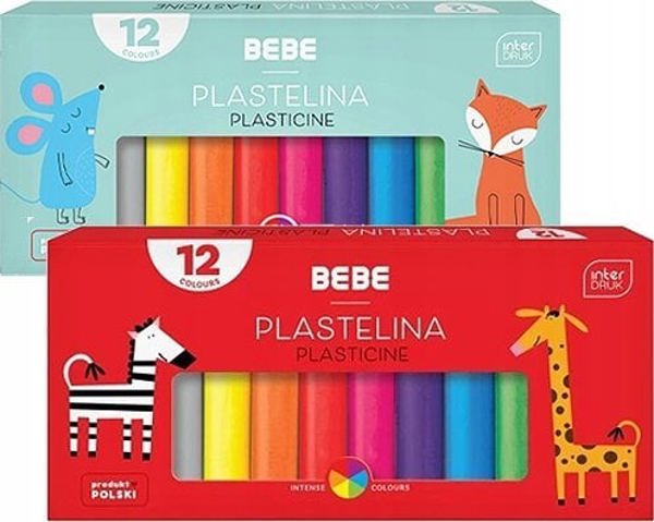 Interprint Πλαστελίνη 12 χρωμάτων B&B Kids 14290471 5902277327260