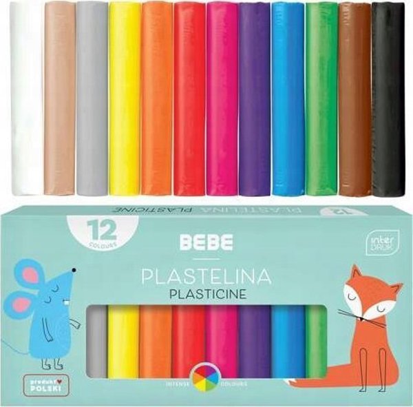 Interprint Πλαστελίνη 12 χρωμάτων B&B Kids 14290471 5902277327260
