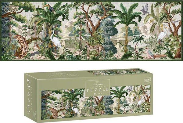 Πανοραμικό Παζλ Interdruk 1000 Secret Garden 1