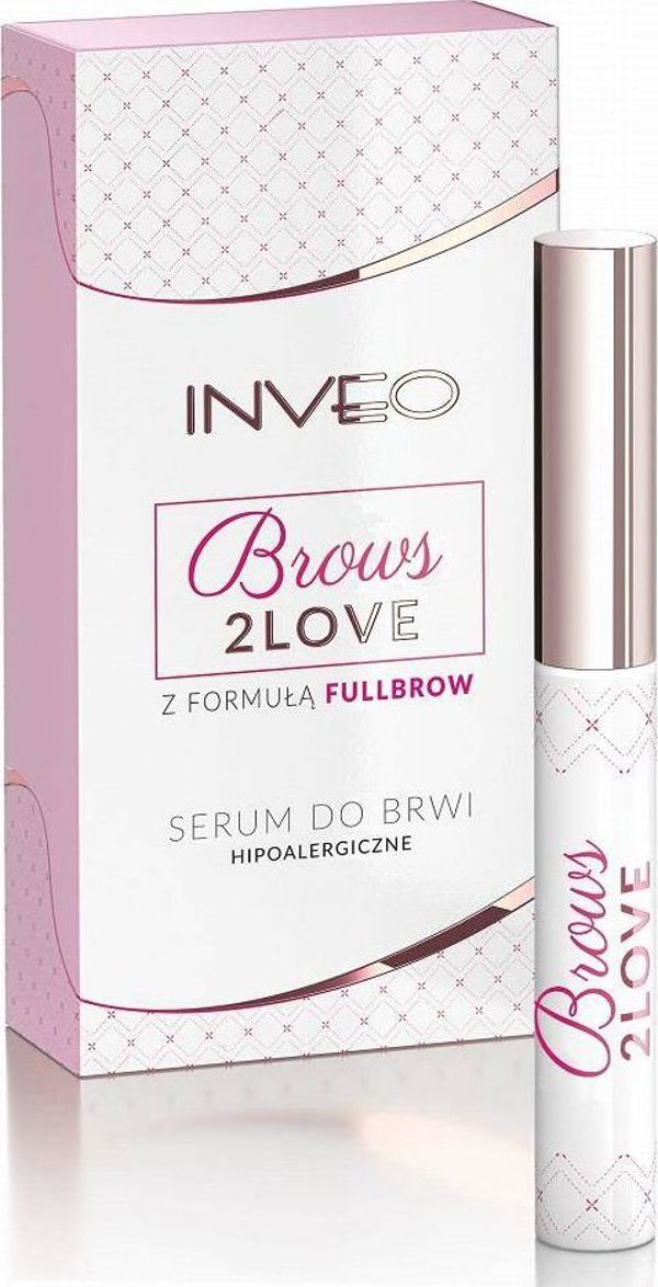 Inveo INVEO Brows 2 Love υποαλλεργικός ορός φρυδιών που διεγείρει την ανάπτυξη των τριχών 3.5ml