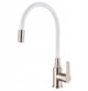 Μπαταρία κουζίνας Invena Ksanti Inox, inox/λευκό BZ-37-I02-L