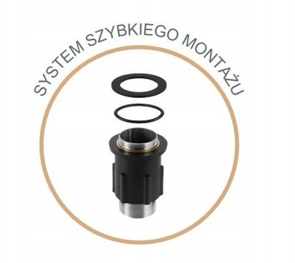 Μπαταρία κουζίνας Invena Ksanti Inox, inox/λευκό BZ-37-I02-L