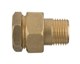 Invena Ορειχάλκινη ευθεία σύνδεση ORING ευθεία 1/2" - ZM-17-015