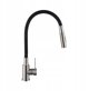 Μπαταρία κουζίνας Invena Dalis, inox/μαύρο BZ-64-043-L