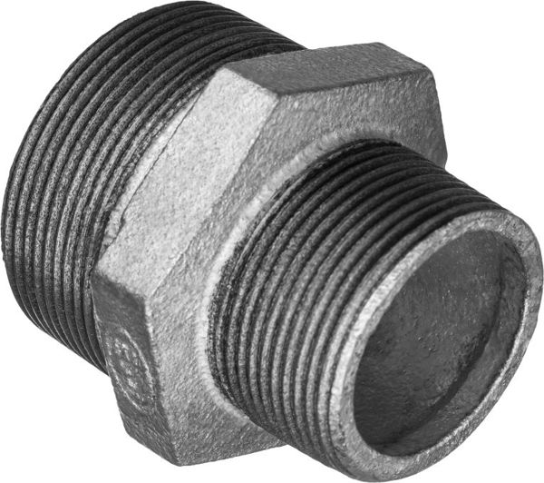 Invena Μειωτικός νίπελ γαλβανισμένος 5/4 x 3/4" (ZO-21-032)