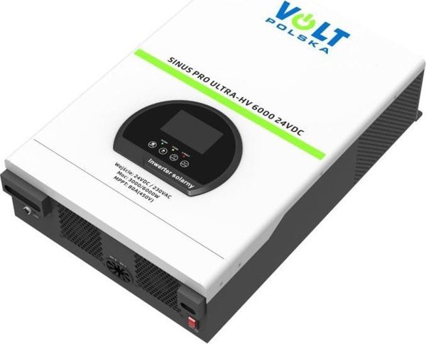 Inwerter solarny SINUS PRO ULTRA-HV 6000 24/230V (3000/6000W) + 80A MPPT (450V) OFF-GRID