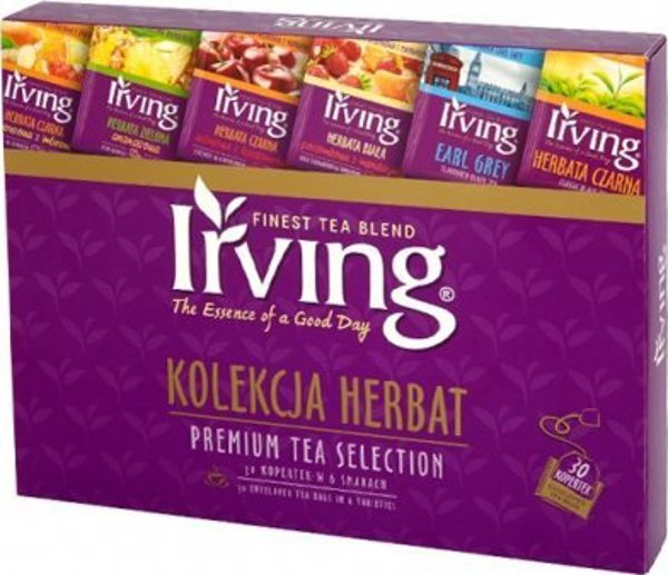 Irving Συλλογή τσαγιών 6 ποικιλιών 30 φακελάκια Irving