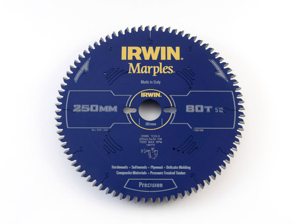 Irwin Πριόνι δίσκου Marples 250x30x2,5mm 80z. - 1897458