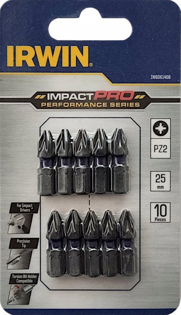 Ακροφύσιο περιστροφής Irwin Tools "IRWIN" PZ2 25 mm, 10 τεμ.