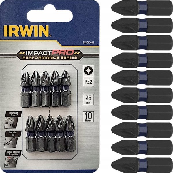 Ακροφύσιο περιστροφής Irwin Tools "IRWIN" PZ2 25 mm, 10 τεμ.