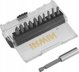 IRWIN ΜΥΤΕΣ σετ 11 τεμ. 25 mm PH1-PH2-PH3-PZ1-PZ2-PZ3-T10-T15-T20-T25 ΜΕ ΜΑΓΝΗΤΙΚΟ ΑΝΤΑΠΤΟΡΑ
