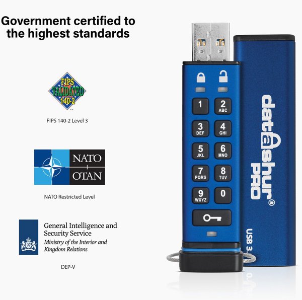 iStorage datAshur Pro USB3 256-bit 128GB