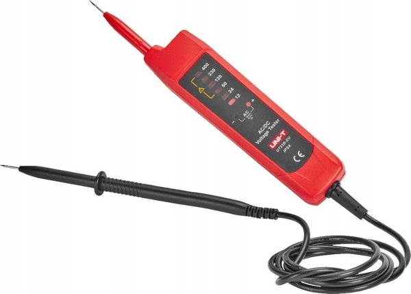 Itampos testeris,  auto  AC/DC, CAT III 400V, 6V-400V, IP54, UNI-T